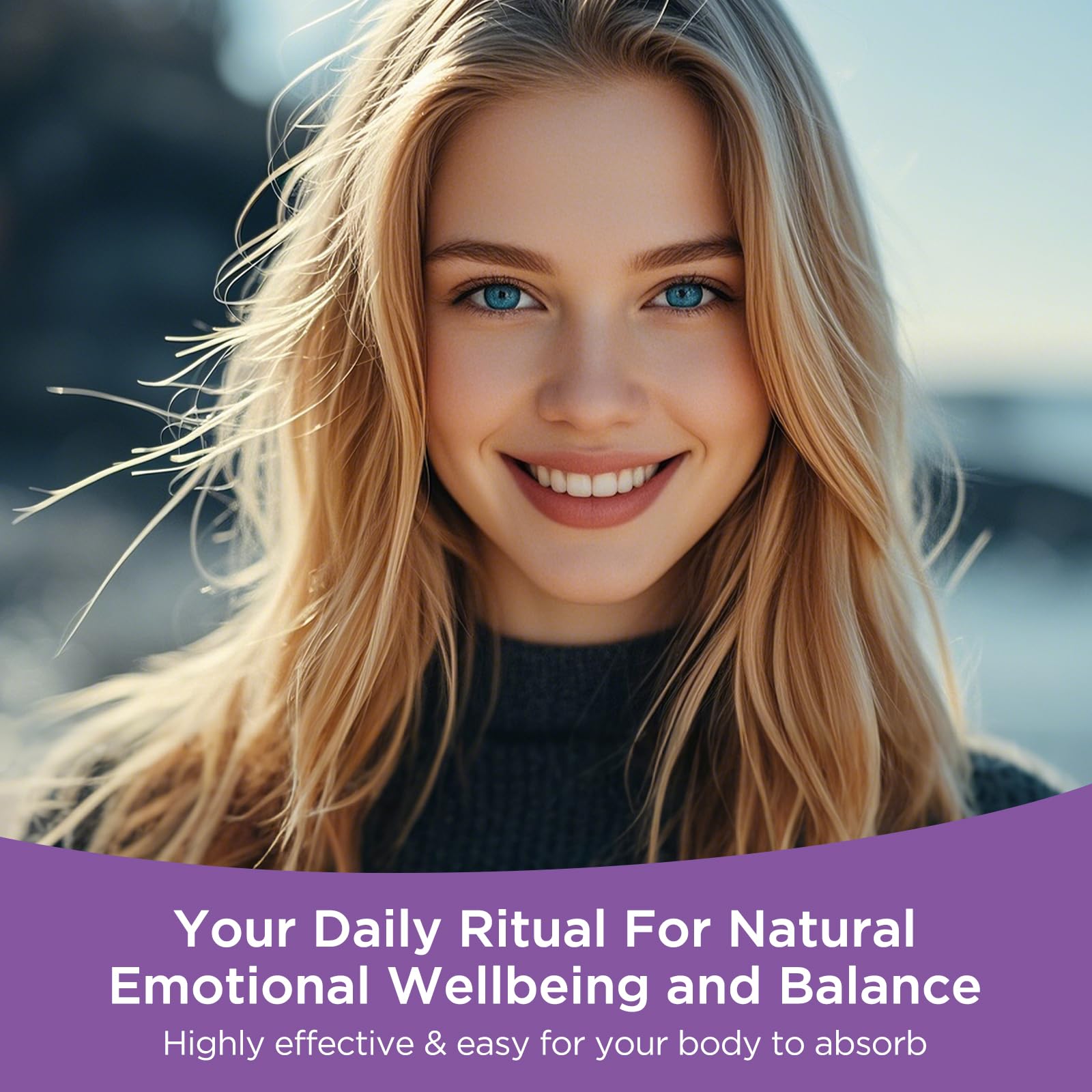 Complete bottle with packaging and splash graphic