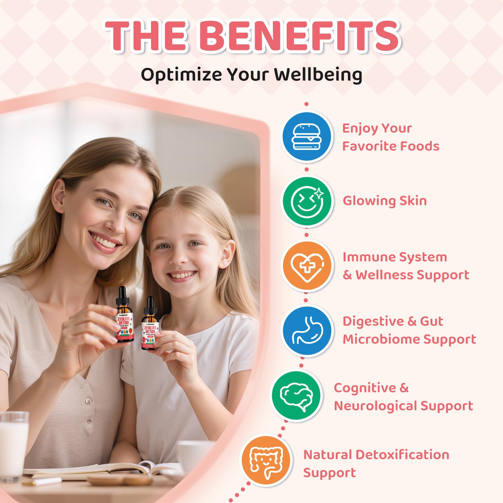 GZ HAOYUAN clinoptilolite ingredient image highlights toxin binding and gut balance support.