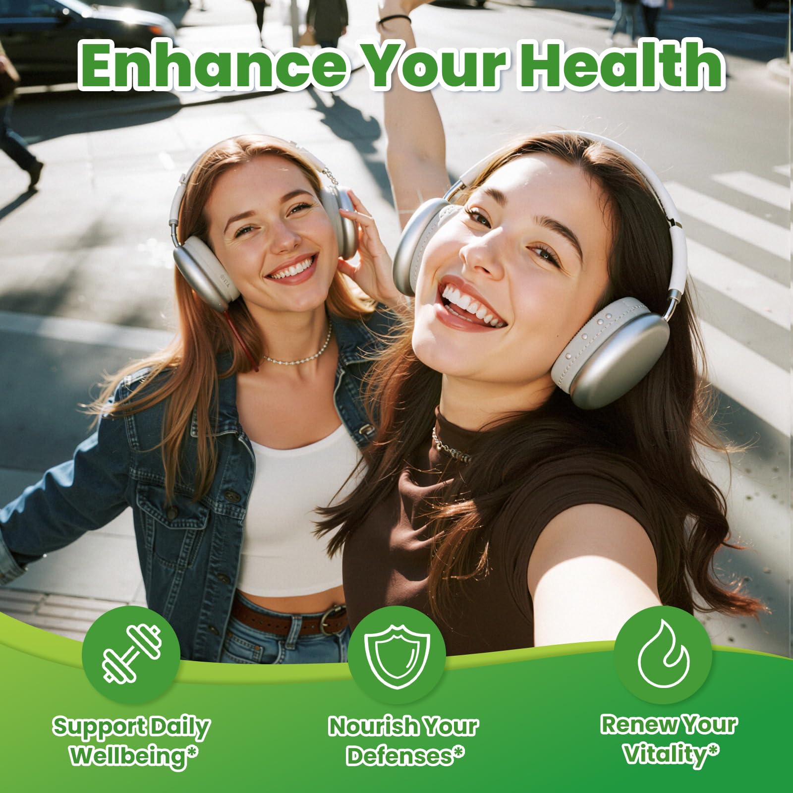 Ingredients showcasing immune and digestive support