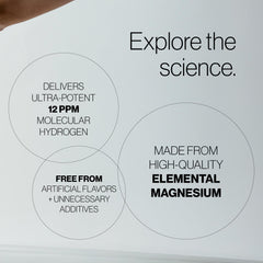 Close-up of ingredients: magnesium and natural acid blend