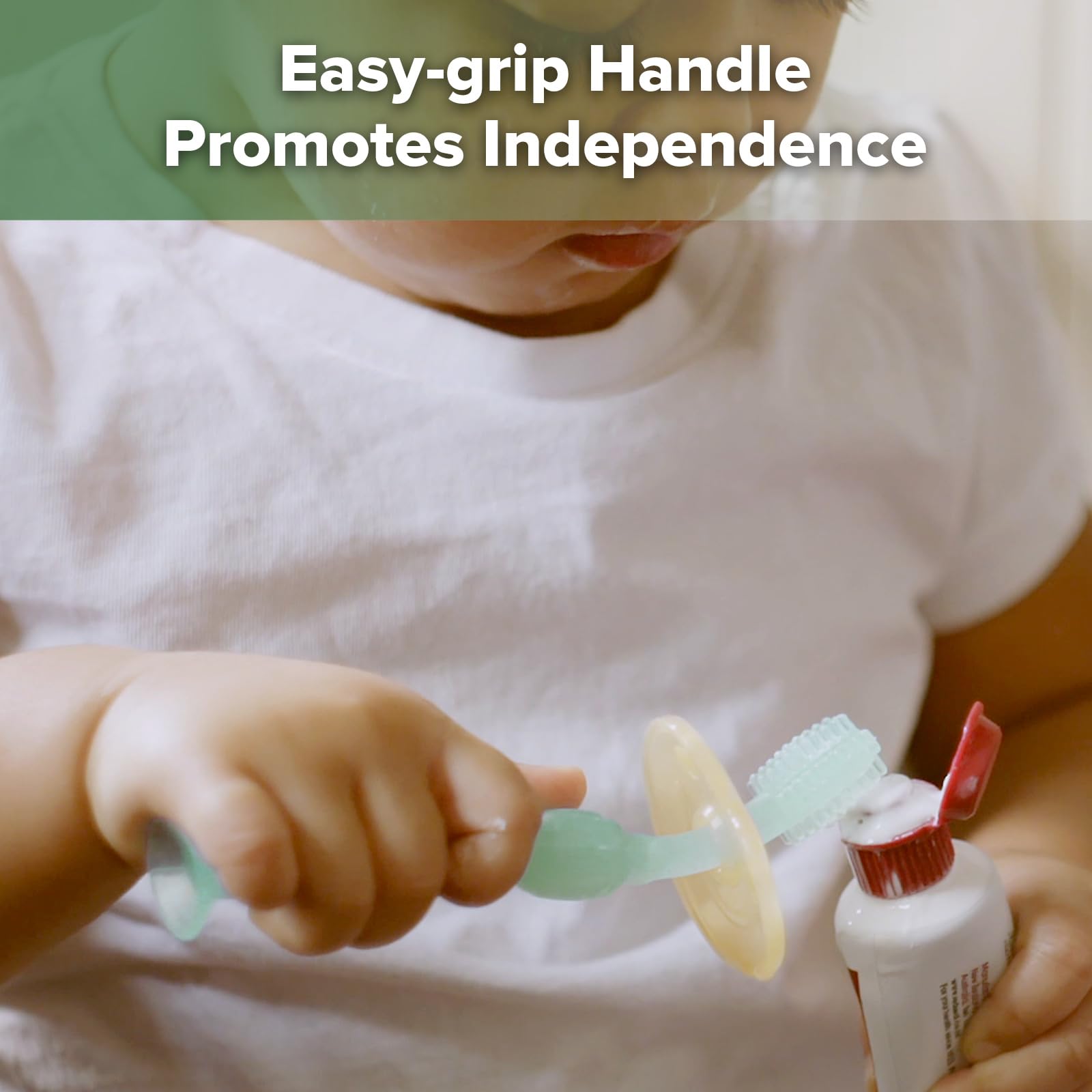 Ergonomic easy-grip handle designed for one-handed use