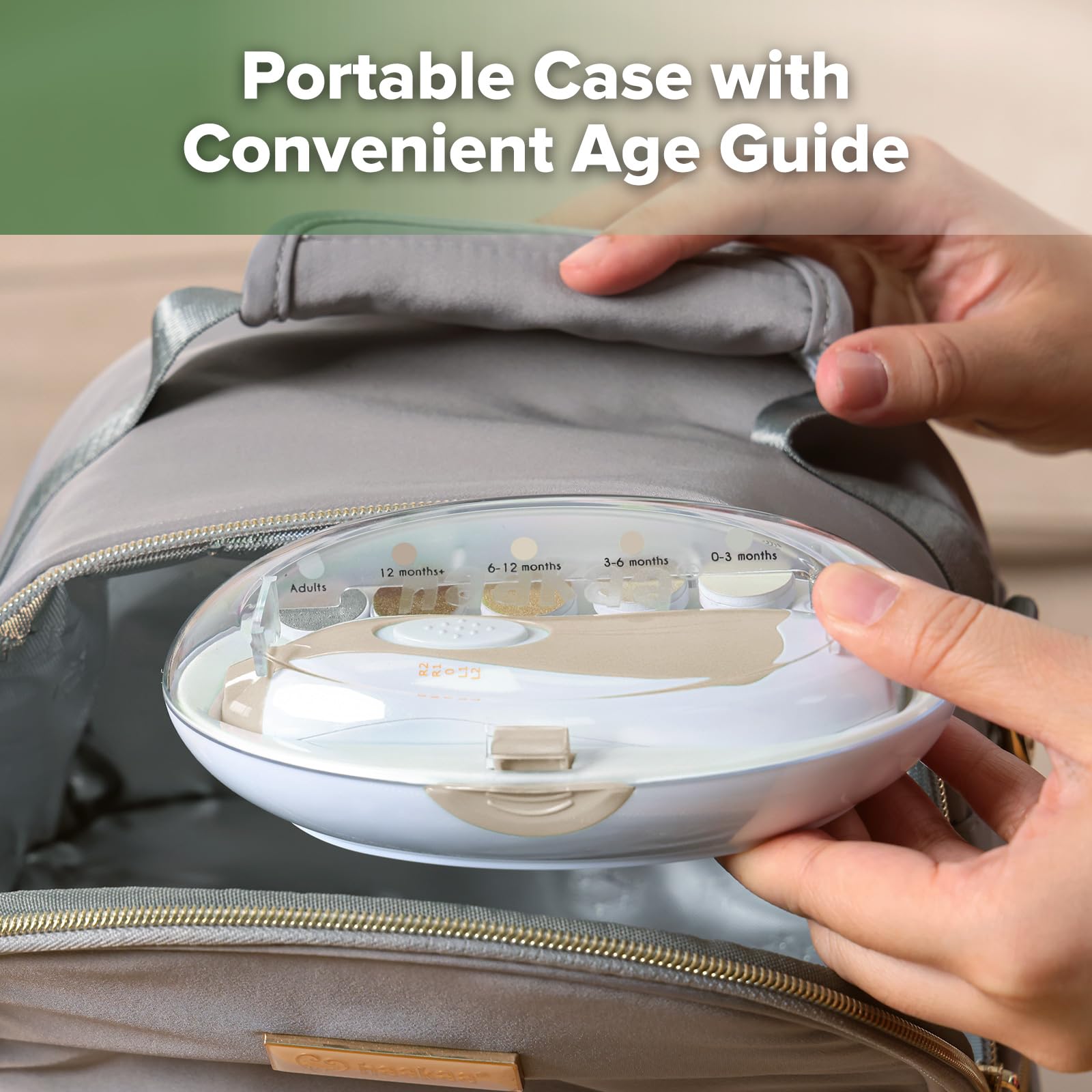 Ergonomic non-slip handle for comfortable grip