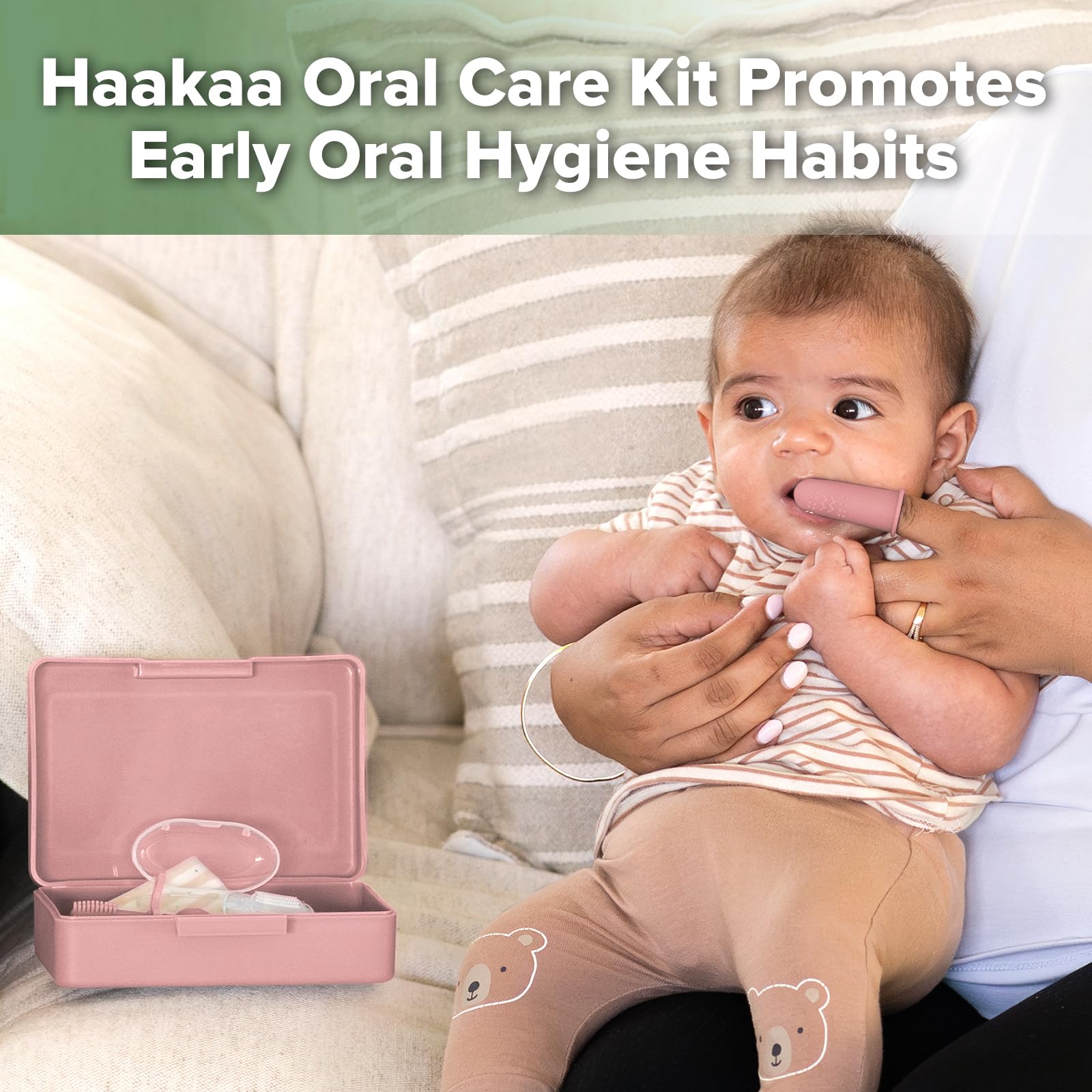 Stage 1 finger baby toothbrush for 0-6 months