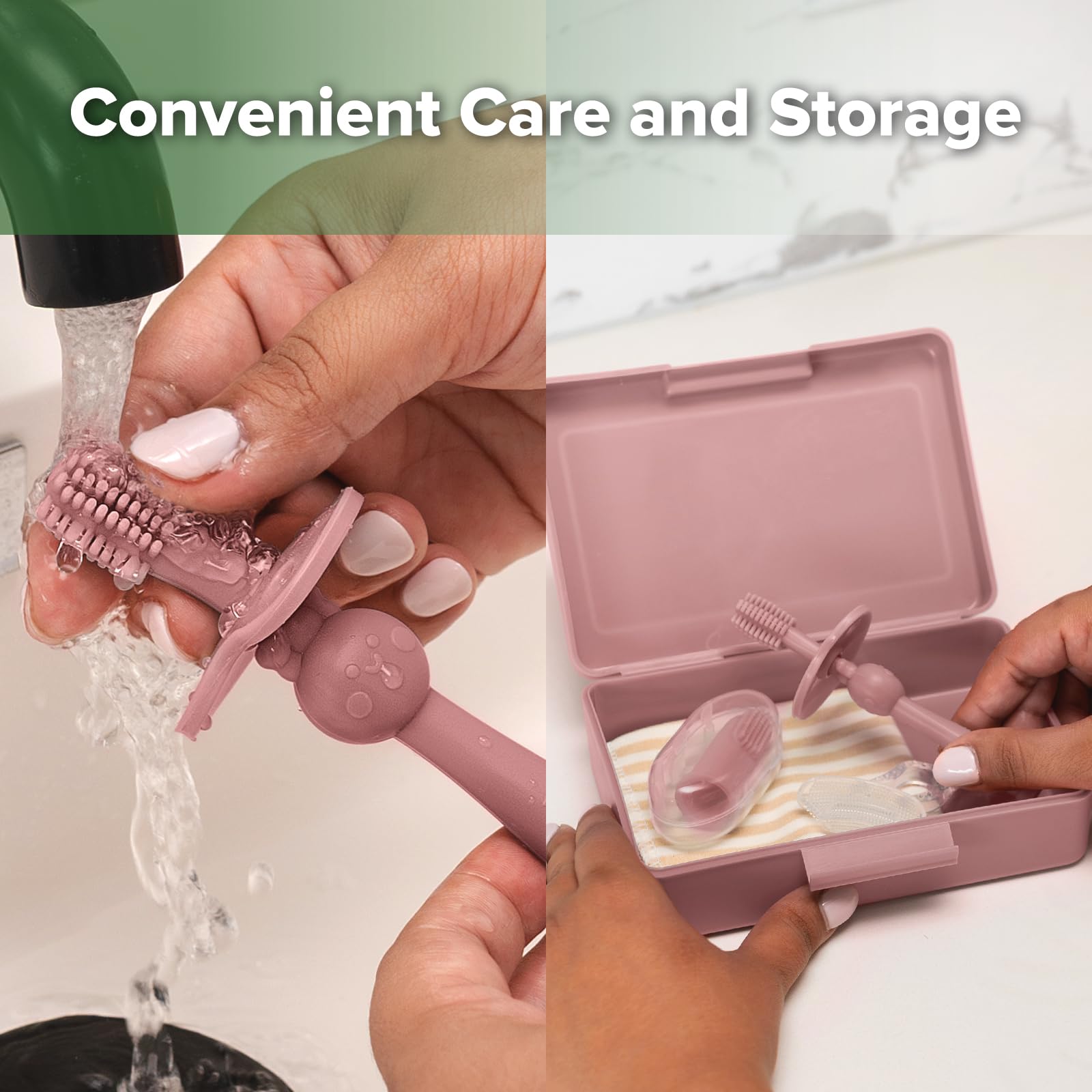 Ventilated storage box for organized storage and sterilization