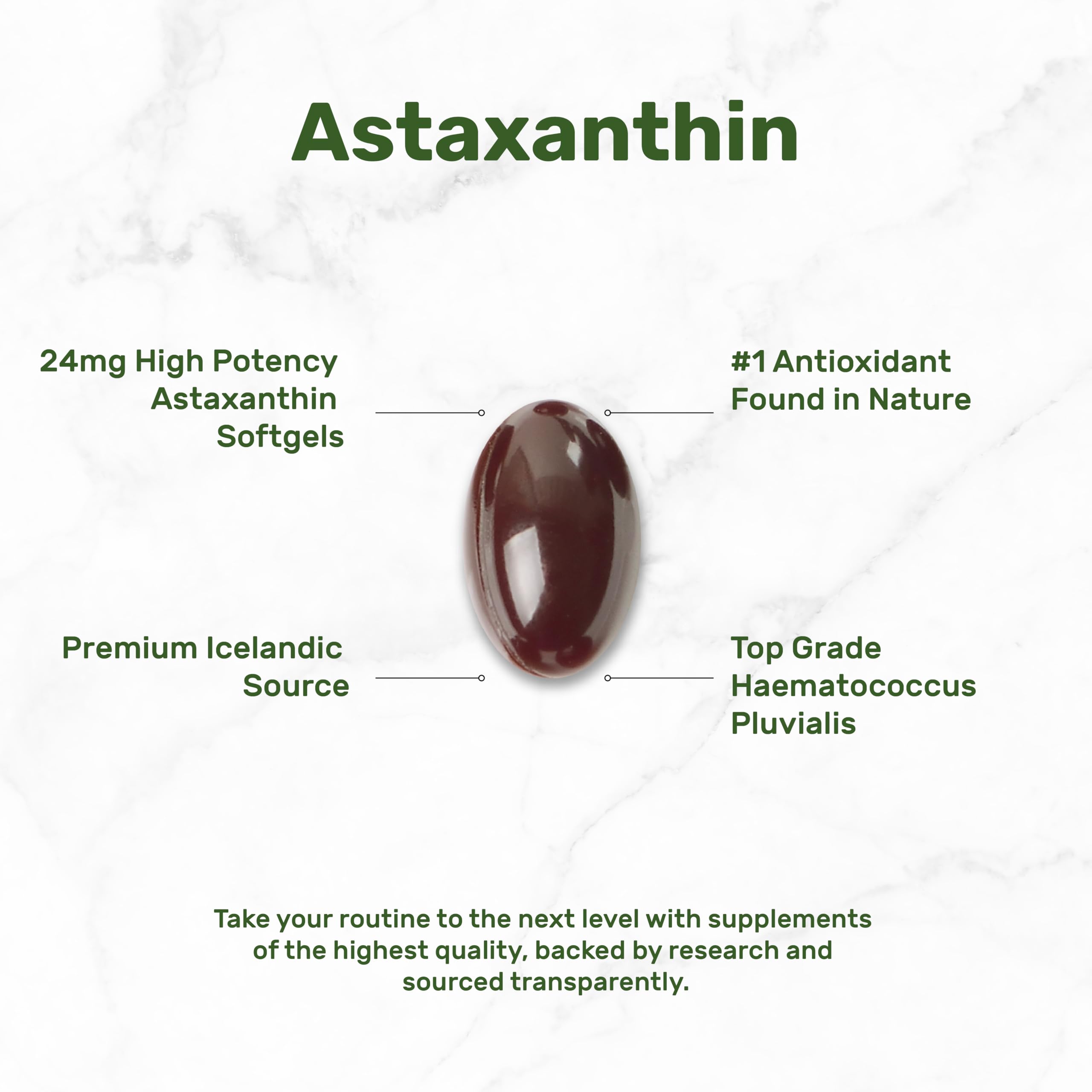 Haematococcus pluvialis source for quality astaxanthin