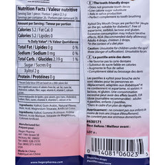 Pack of 3 Hager Pharma Dry Mouth Drops, Cherry flavor, 2 oz each