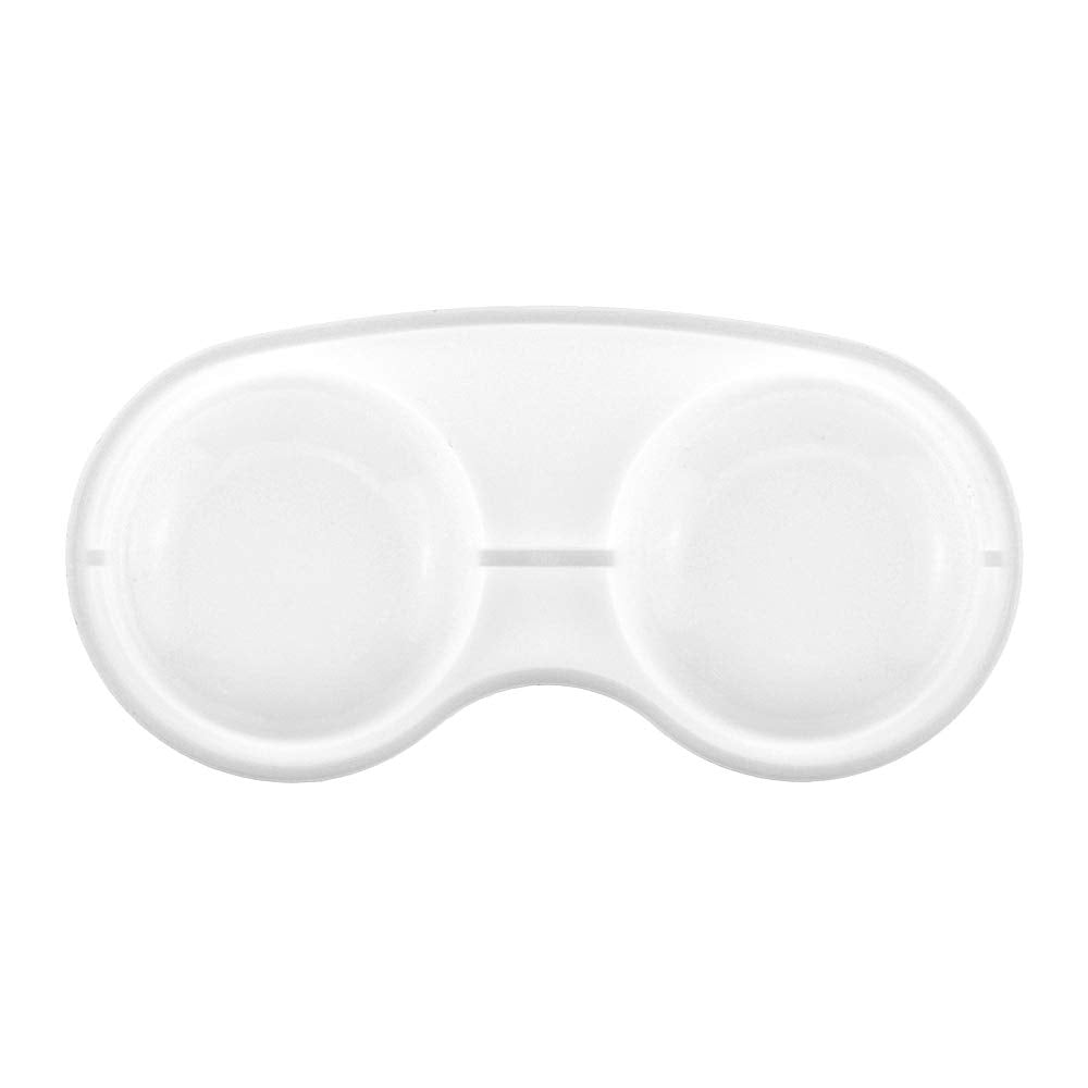 Compact dimensions of HAHIYO lens case: 2.58 x 1.26 x 0.69 inches