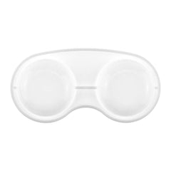 Compact dimensions of HAHIYO lens case: 2.58 x 1.26 x 0.69 inches
