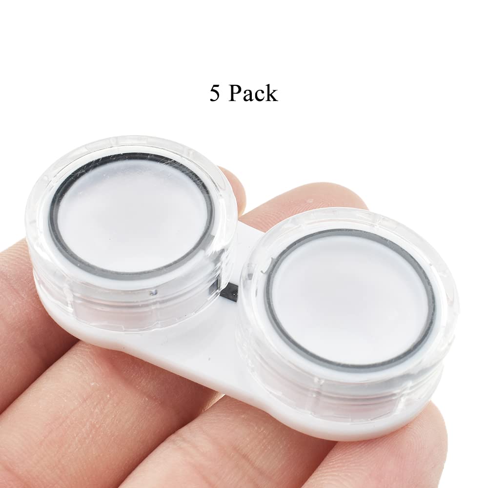 Compact travel storage case for lenses and small items