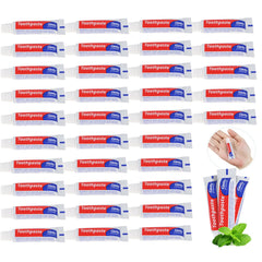 Bulk 300-tube pack of 0.176 oz mint toothpaste