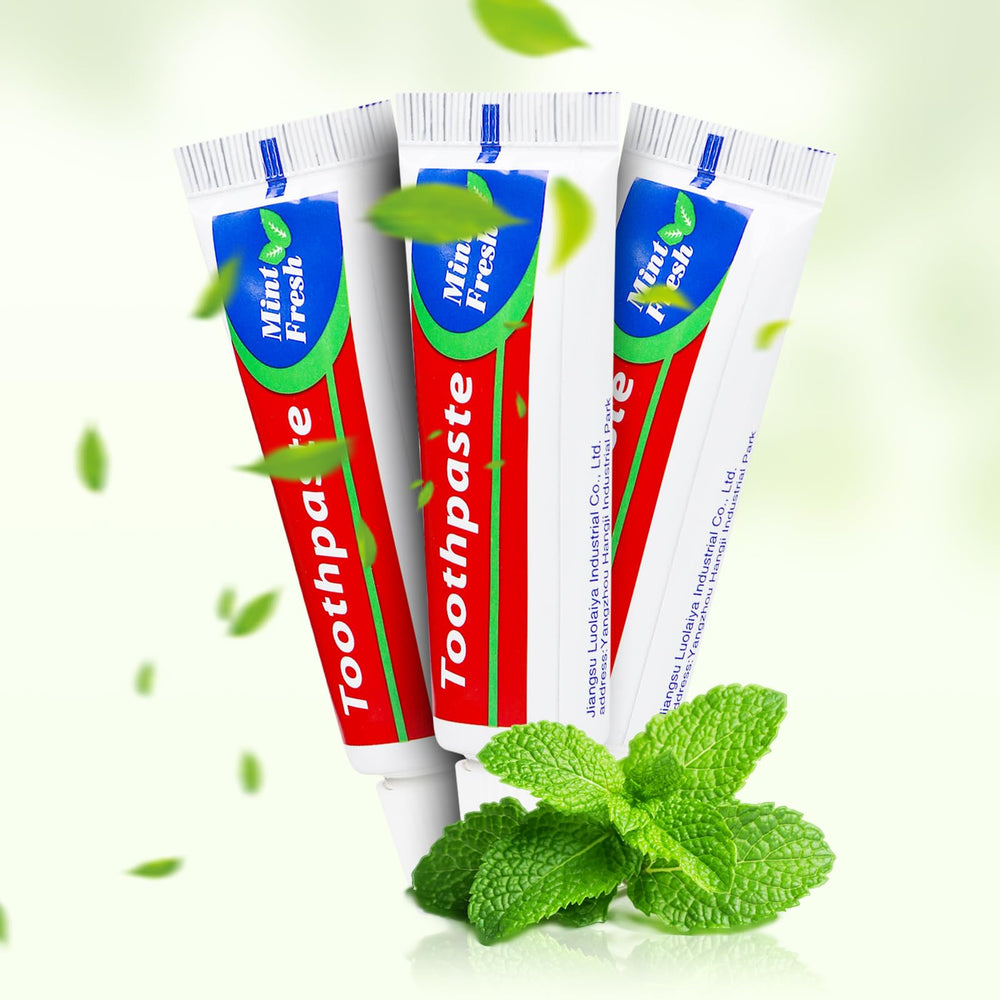 Donations of toothpaste for charity and shelters