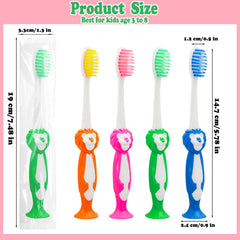 Suction cup base on HAIFOTRVA toddler toothbrush for stability