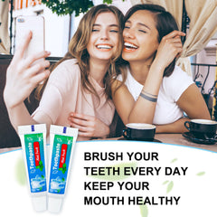 Mini disposable toothpaste mint flavor 5 g tube