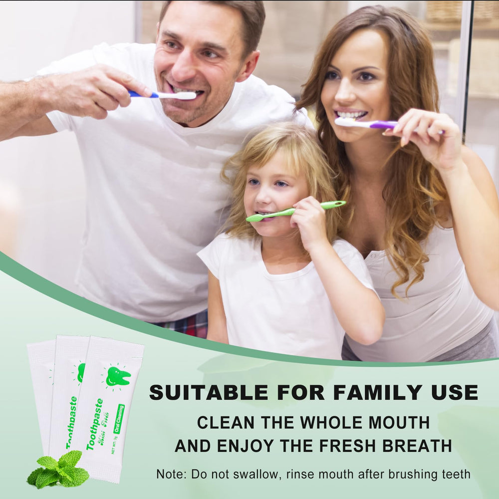 Mini toothpaste 0.105 oz for hotels and guests