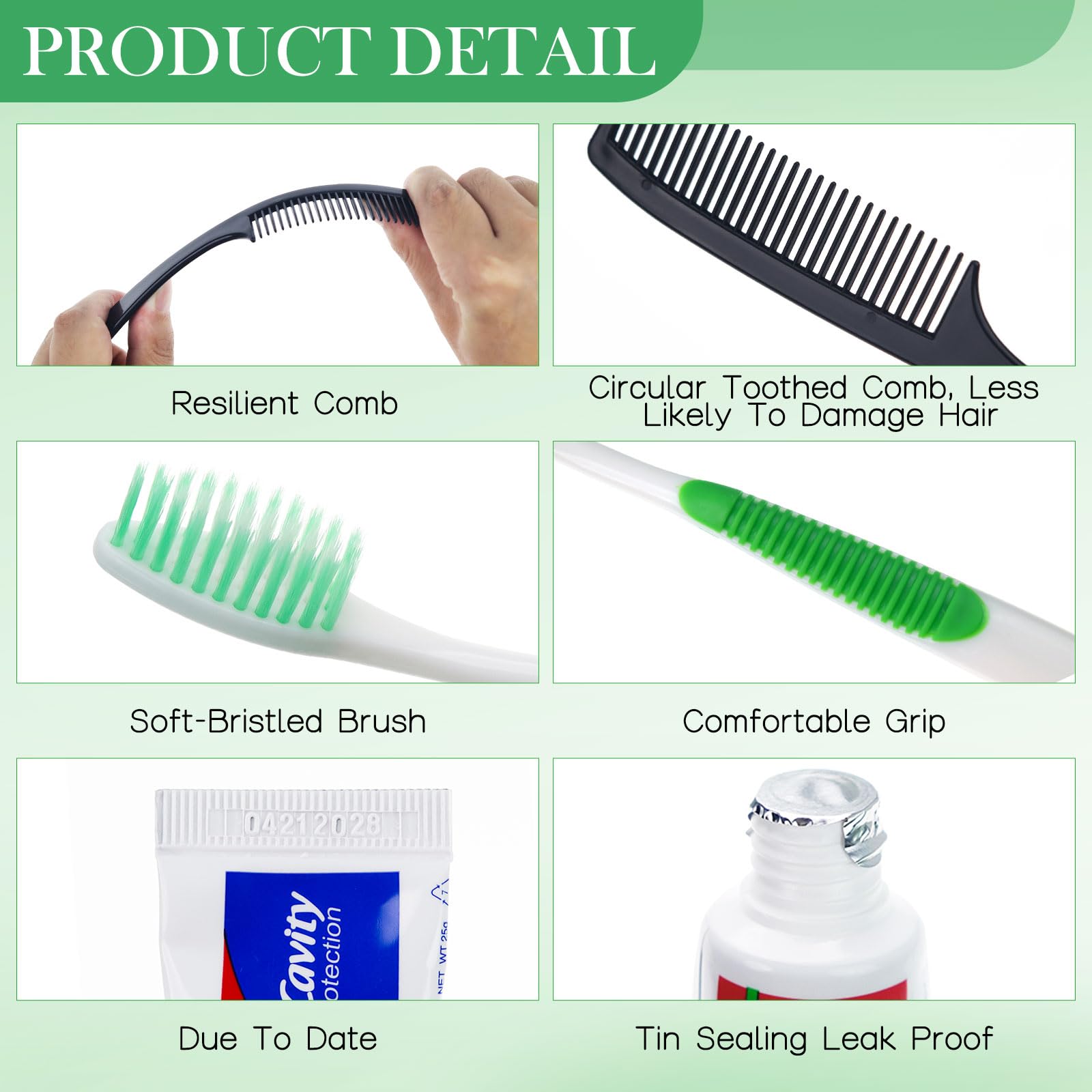 HAIFOTRVA toiletries set used in hotels or shelters