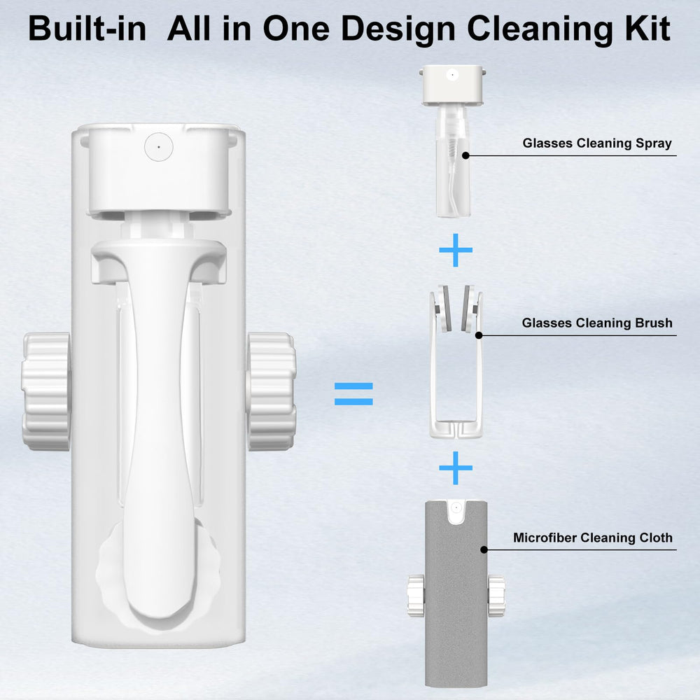 Extra microfiber cloth included for comprehensive cleaning