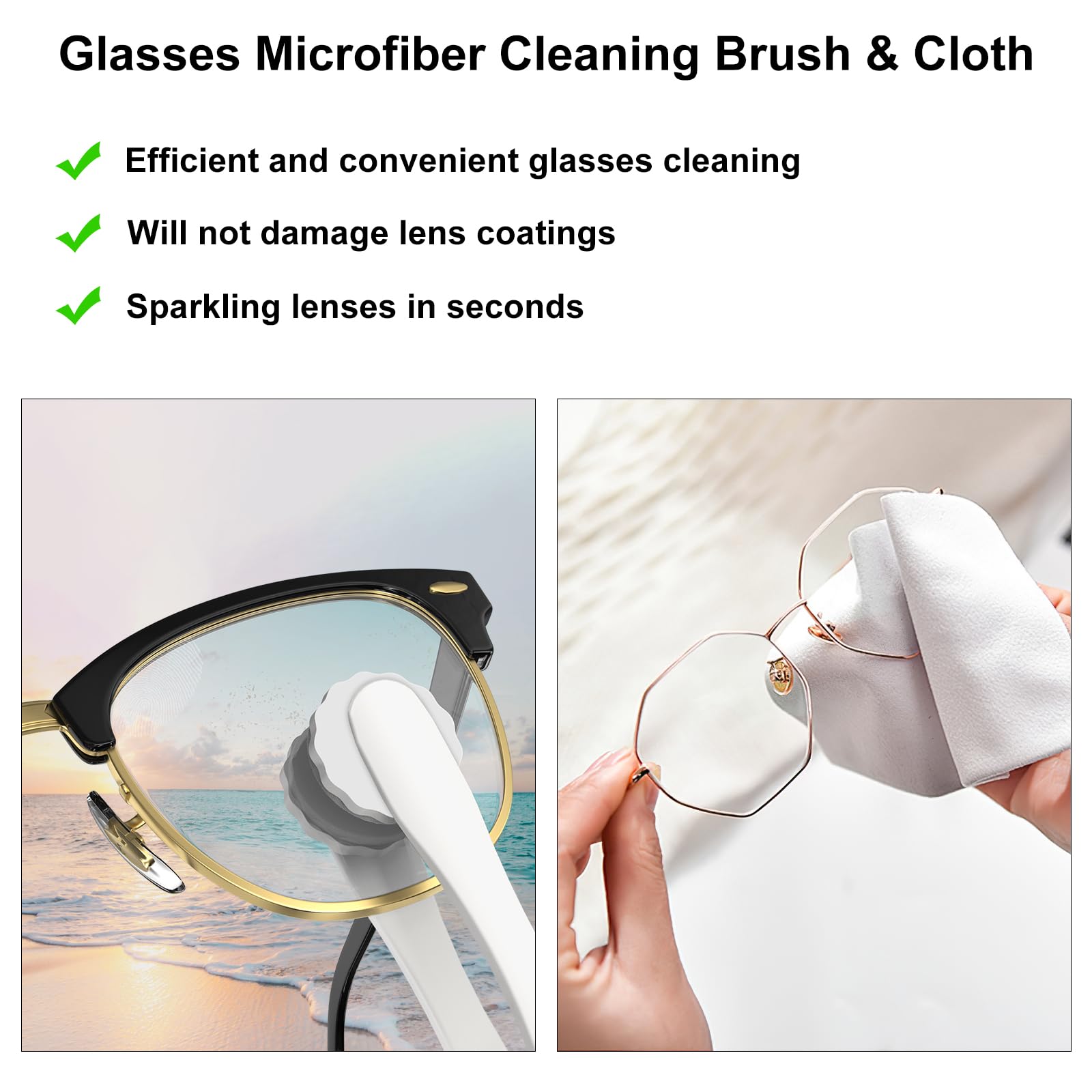 Device can clean phone screens using spray and microfiber cloth