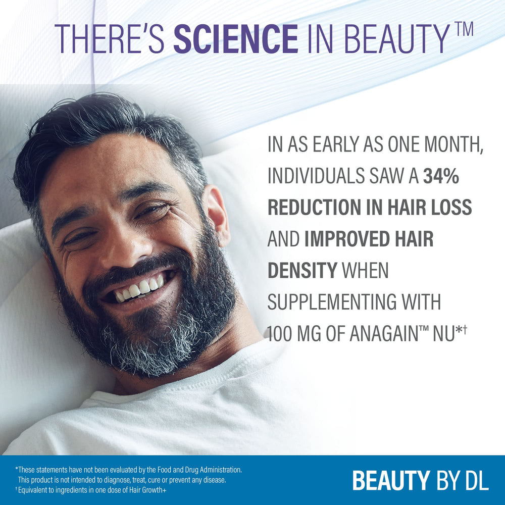 Diagram of the hair growth cycle and follicle health