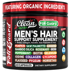 Hair growth supplement for men with biotin and collagen