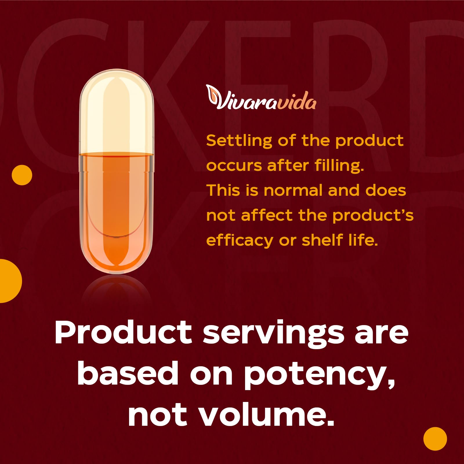 Hair regrowth capsules on a table