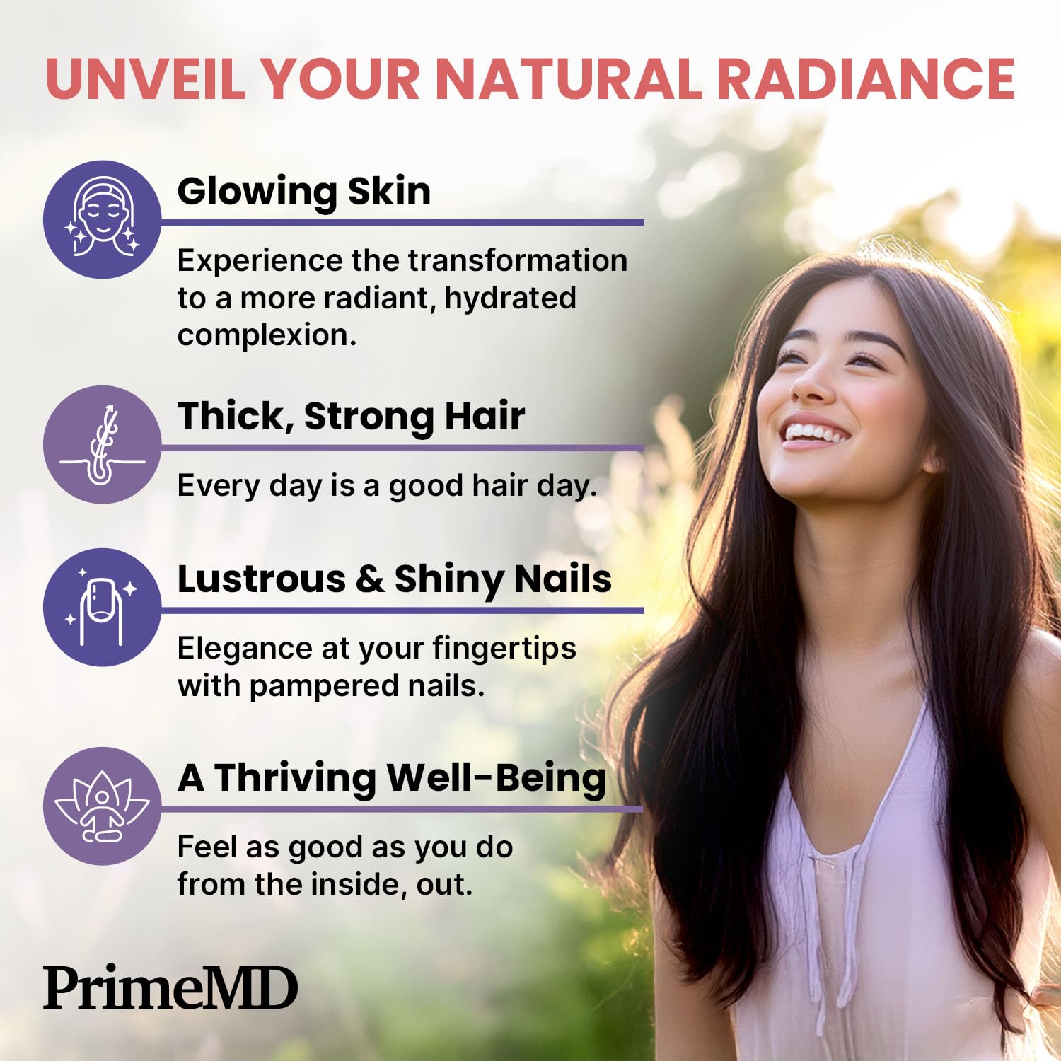 Packaging highlighting vitamins and minerals