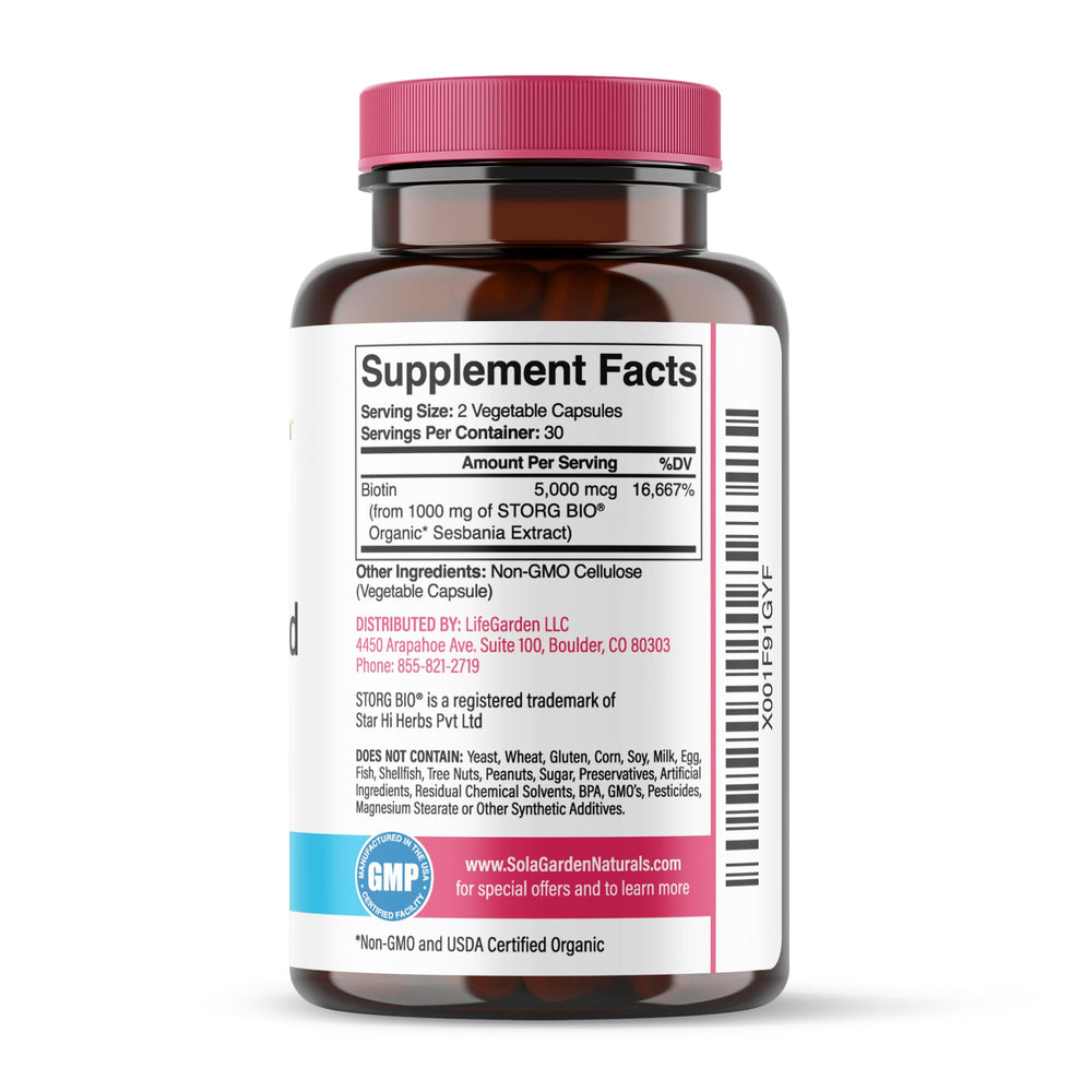 Illustration of hair, skin and nails benefiting from biotin