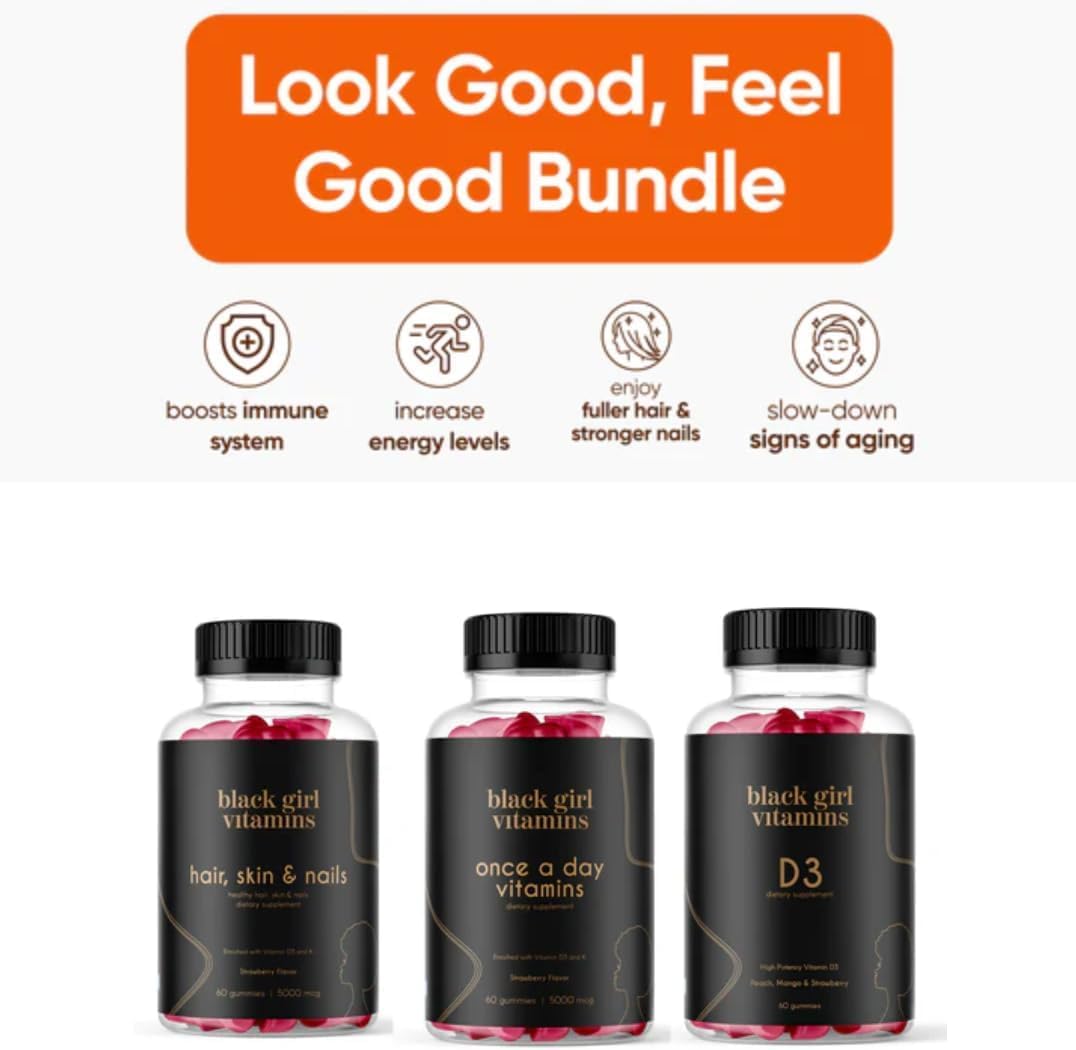 Hair, Skin & Nails gummies bottle