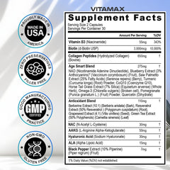 Supplements for hair, skin, nails and joints support