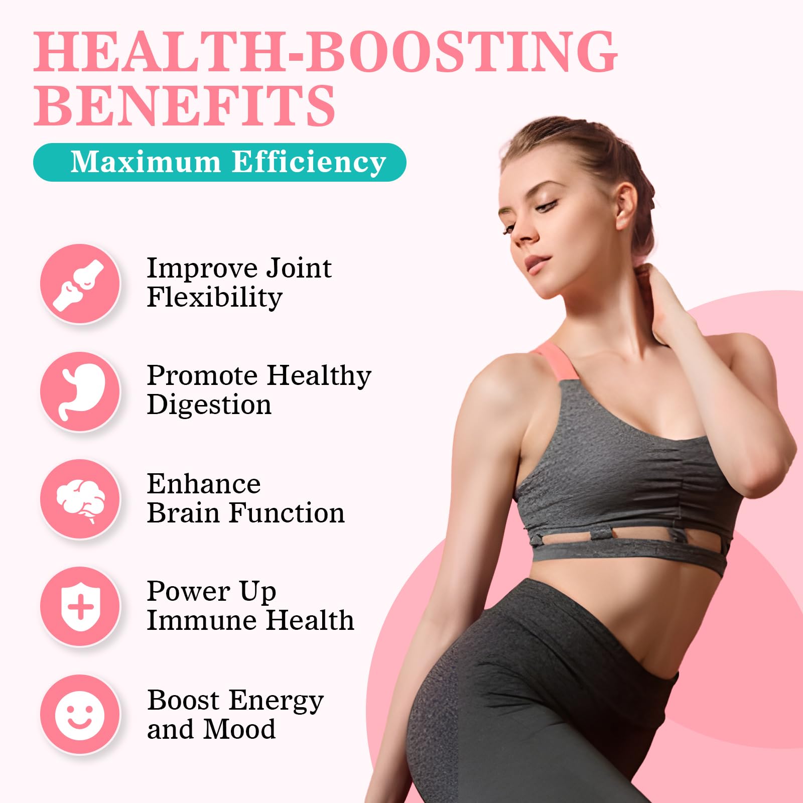 Gummies promoting hair, skin and nails health