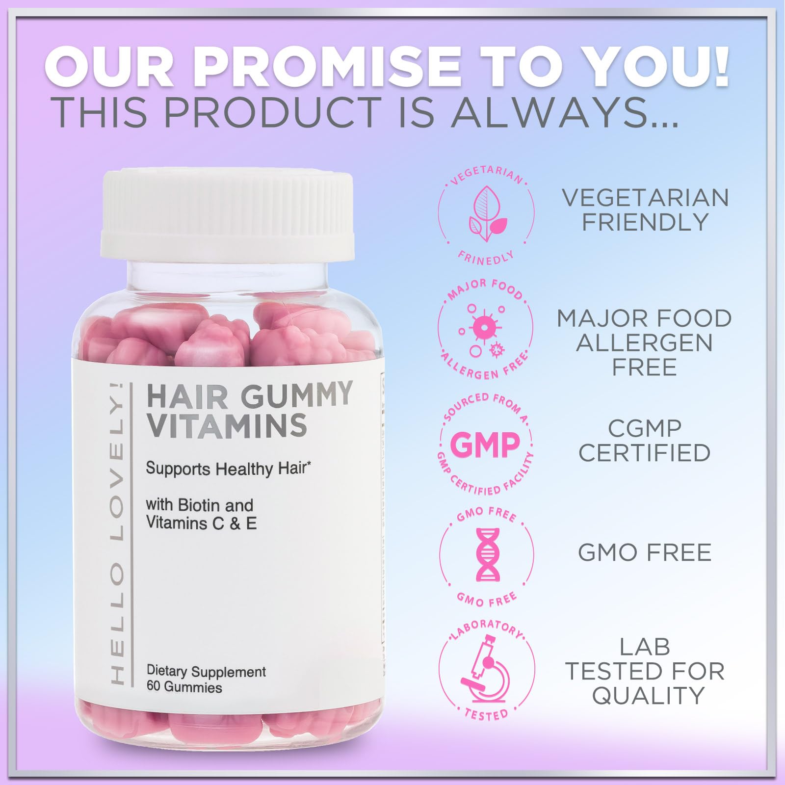 Product packaging showing non-GMO and gluten-free claims