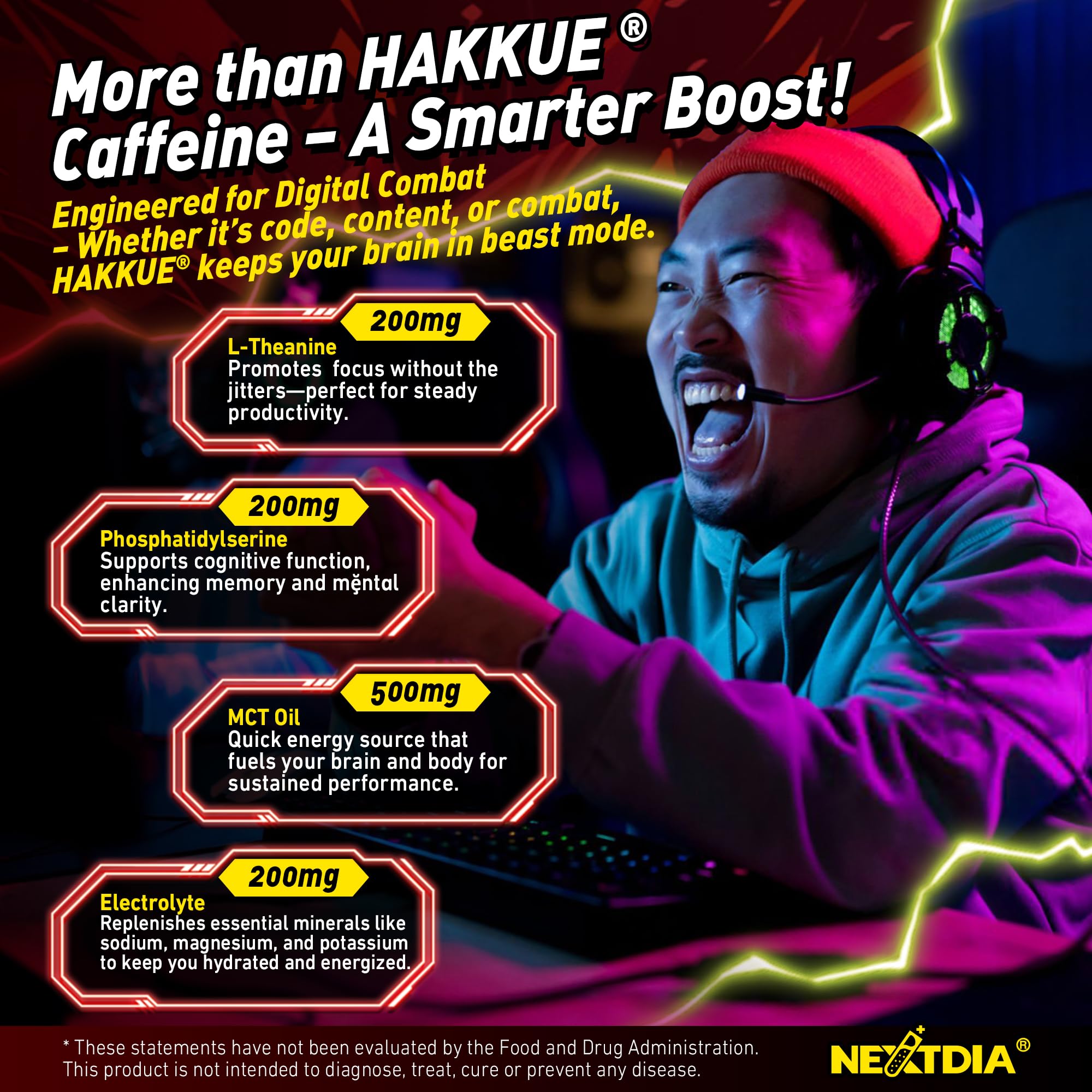 Gummies for study and work focus