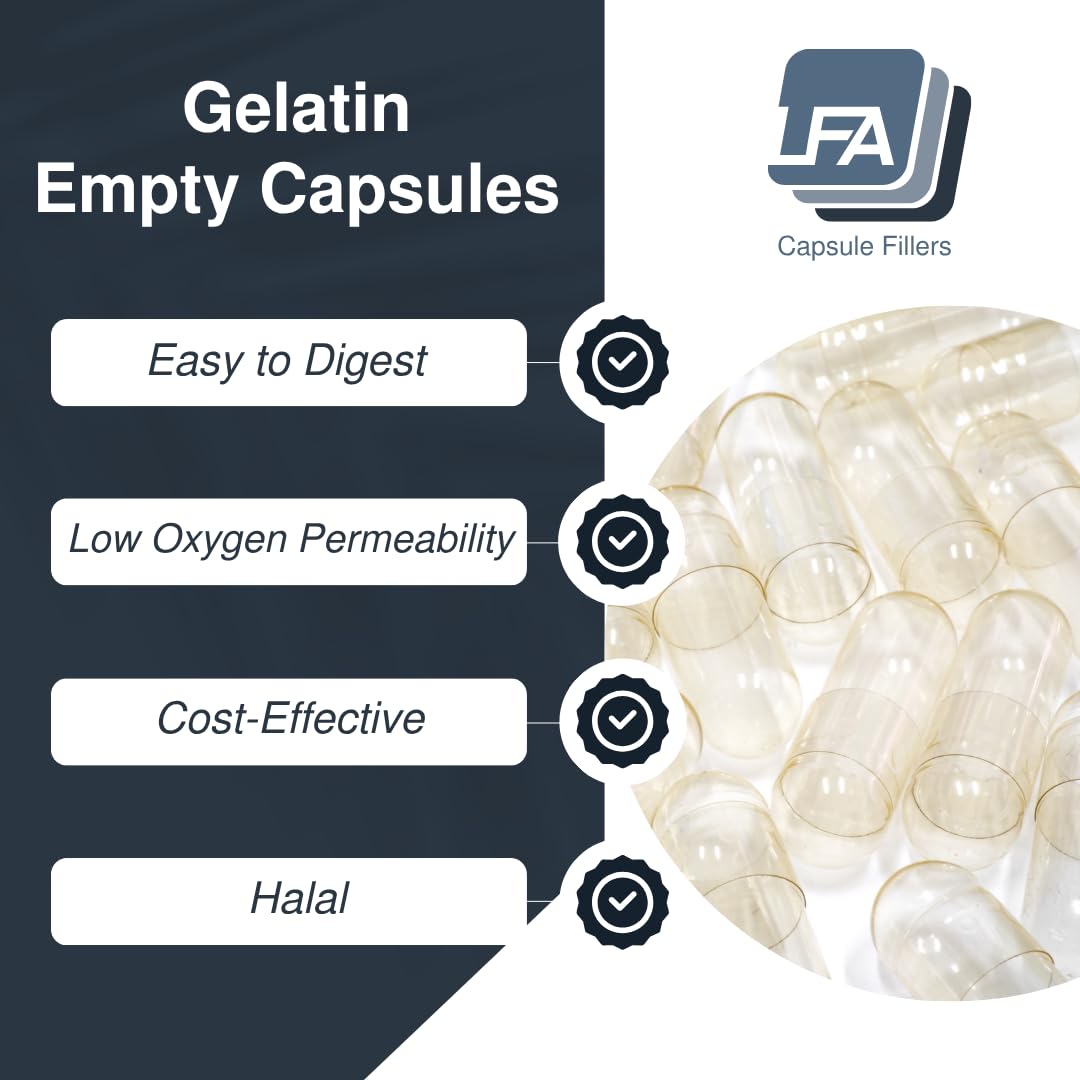 Halal-certified beef gelatin capsules