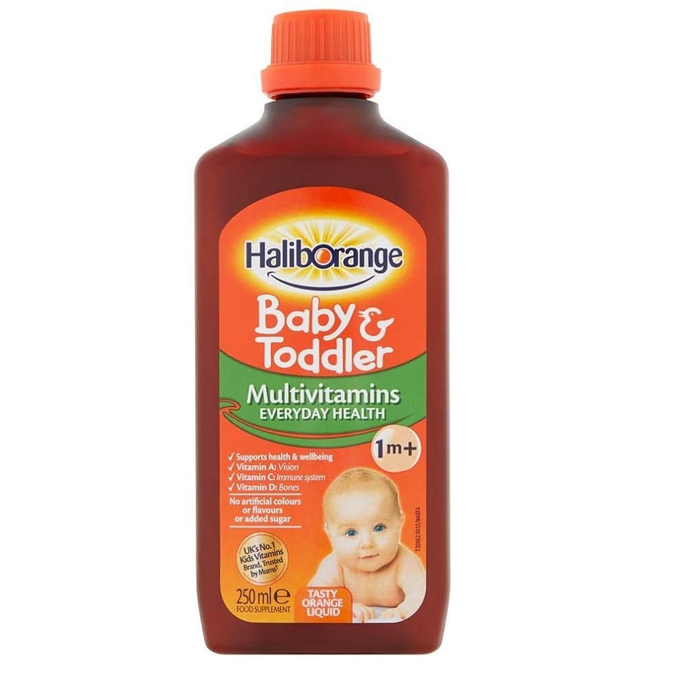 Haliborange Baby & Toddler Liquid 250ml 2 Pack – front view