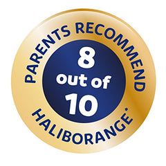 Nutrition icons indicating Omega-3 and vitamins included