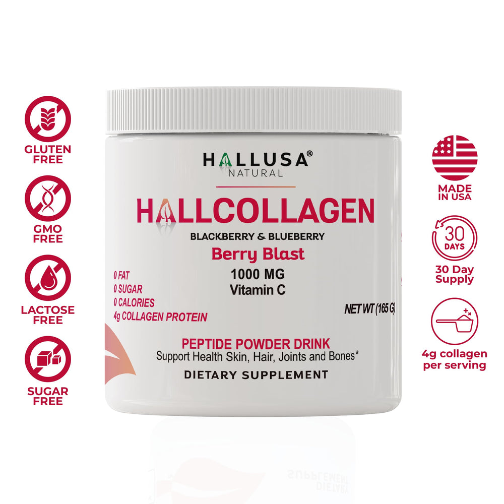 Vitamin C and blueberries illustration representing ingredients