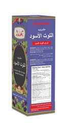 Mulberry fruit illustration with Hamdard branding