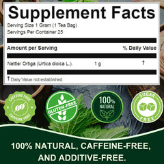 Wild nettle leaves from Peru used in Hanan Nettle Tea