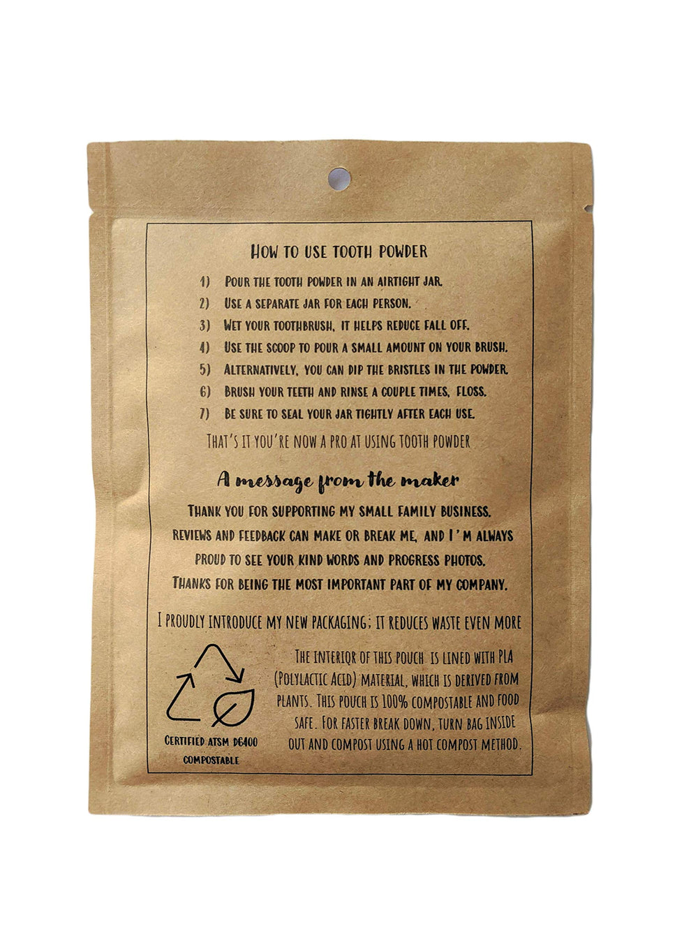Handcrafted in ultra-small batches using American ingredients.