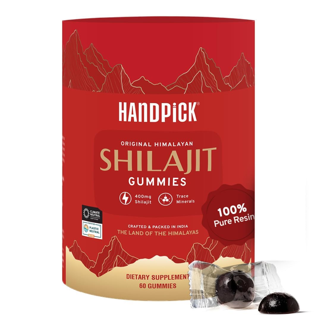 Hero image of HANDPICK Himalayan Shilajit Gummies bottle