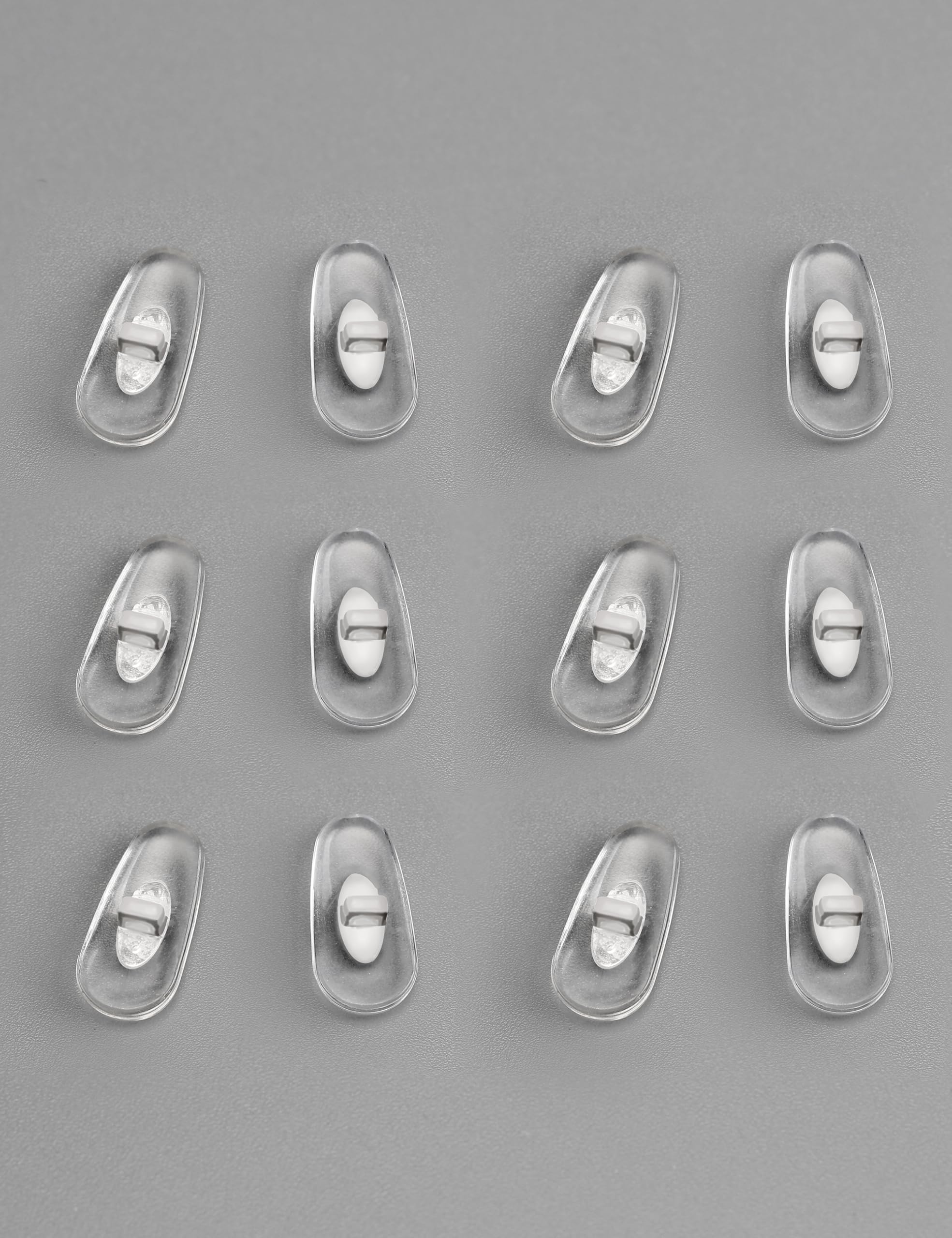 Close-up of replaceable silicone nose pads