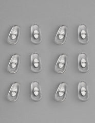 Close-up of replaceable silicone nose pads