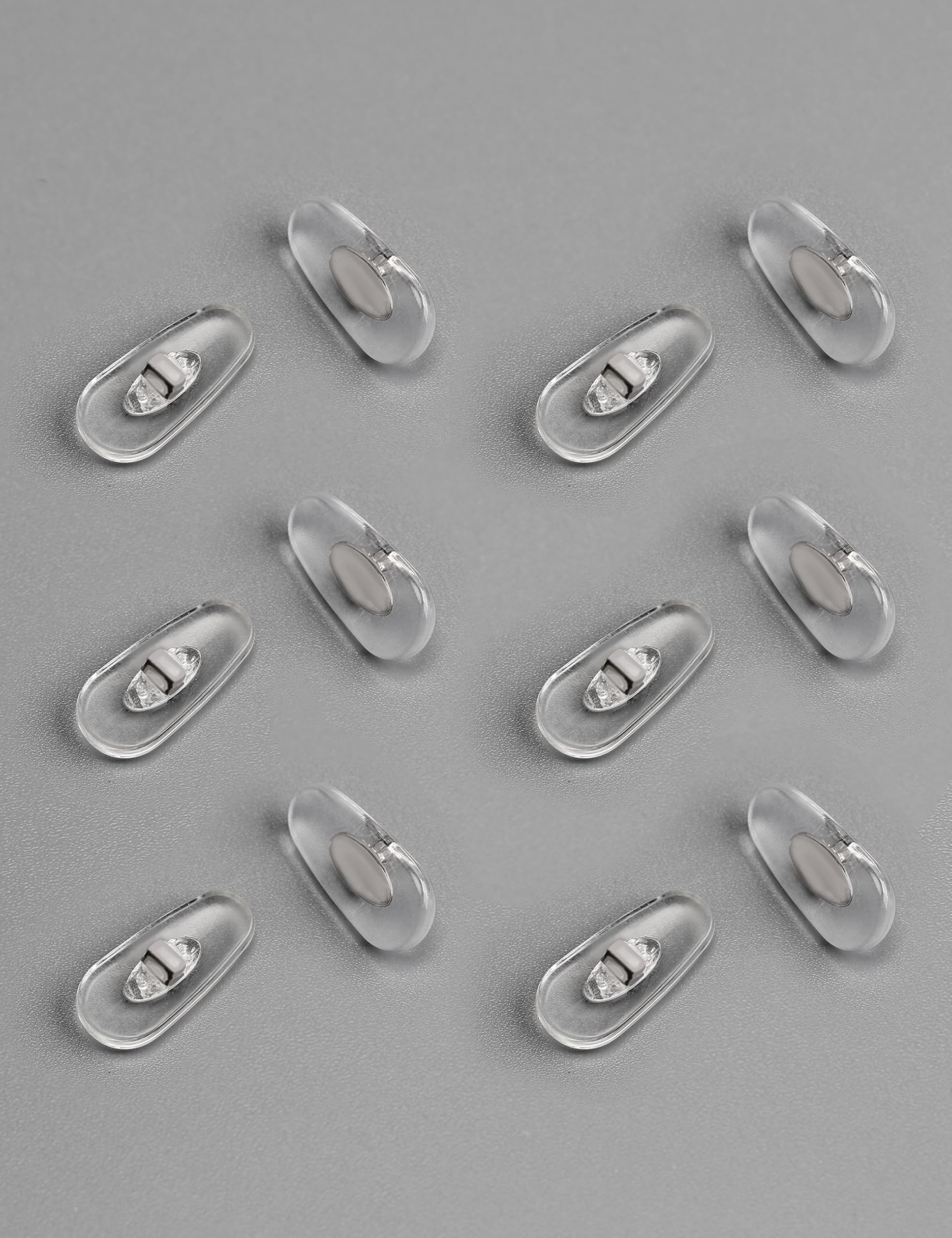 Snap-on tool-free installation of nose pads