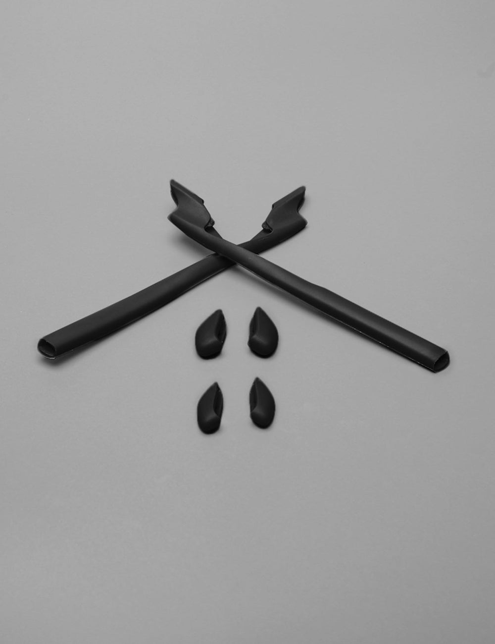 Tool-free snap-on installation for Handwith silicone eyewear accessories