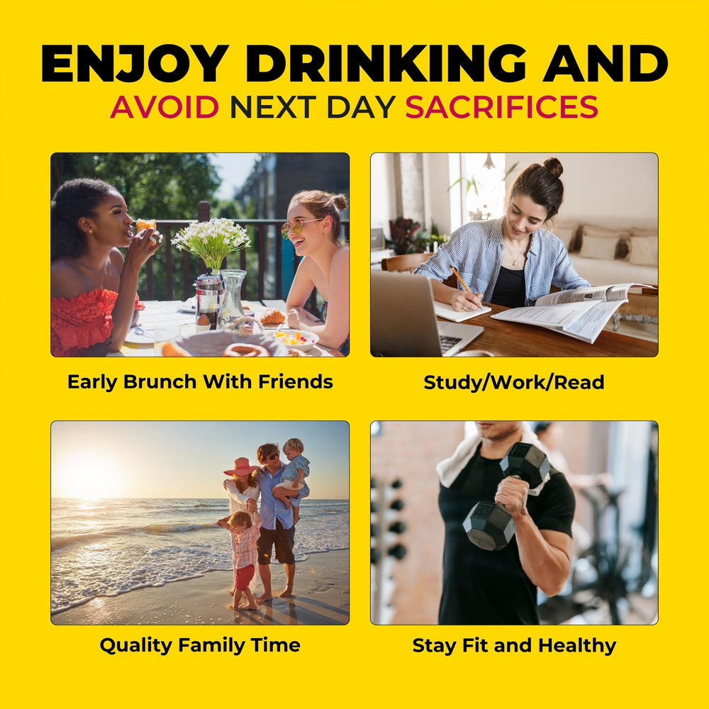 Lifestyle use: travel or party wellness with Hangovr