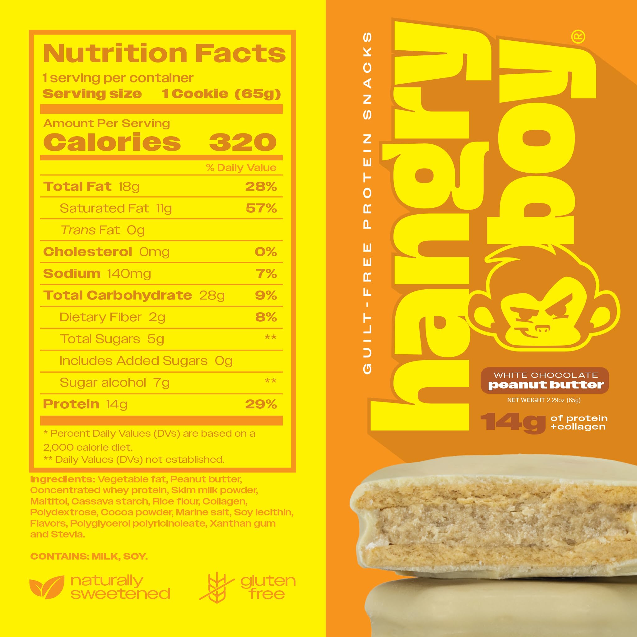 Hangryboy protein cookie sandwich on-the-go snack boosts quick energy between workouts