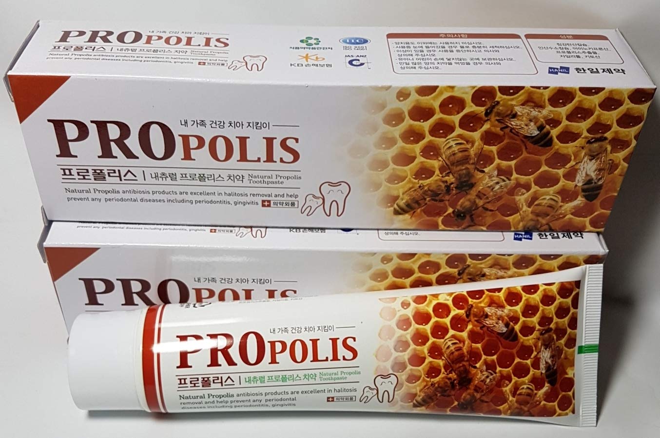 Main product image: Hanil Propolis Toothpaste 180g 2-pack