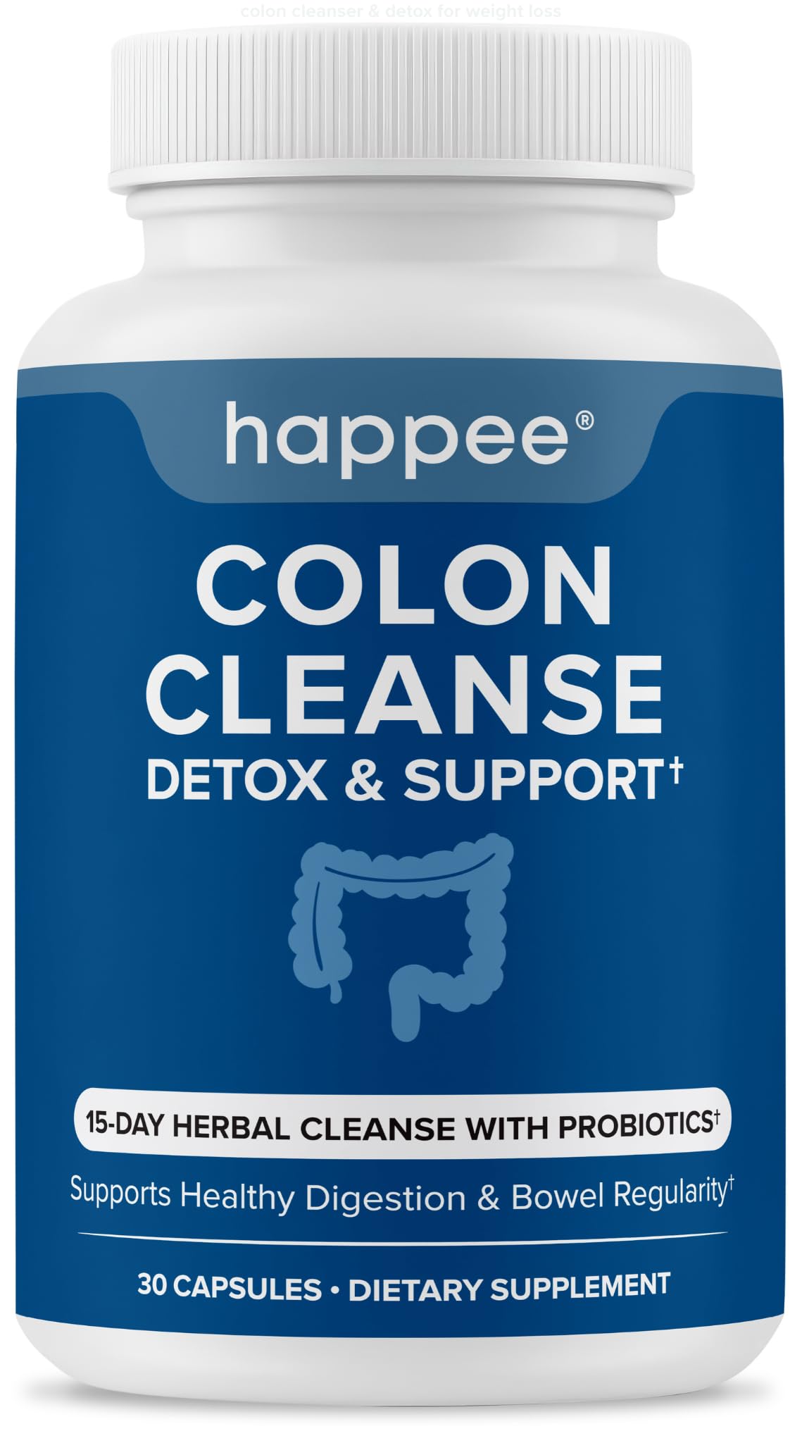 Happee Colon Cleanser and Detox 15-day package
