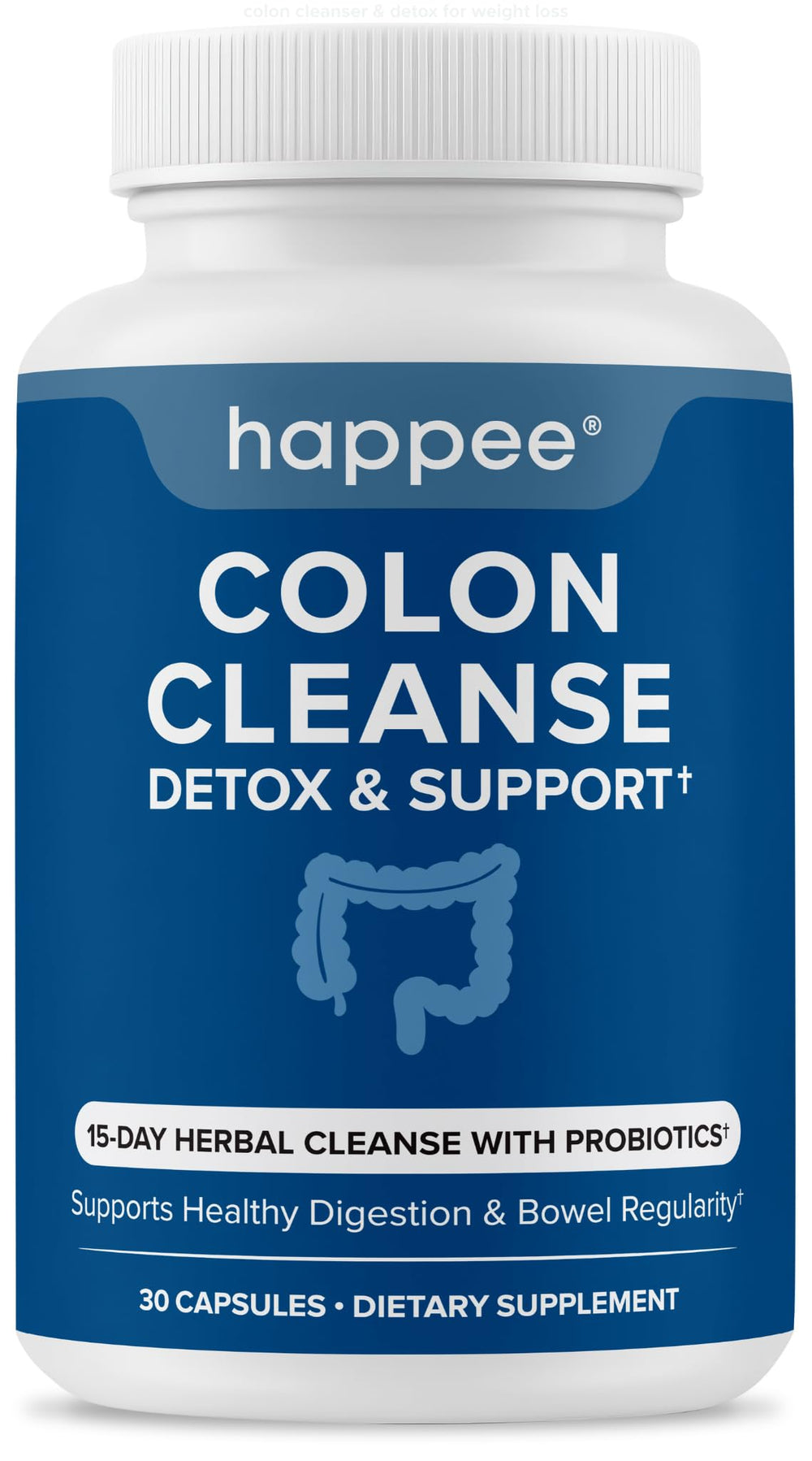 Happee Colon Cleanser and Detox 15-day package