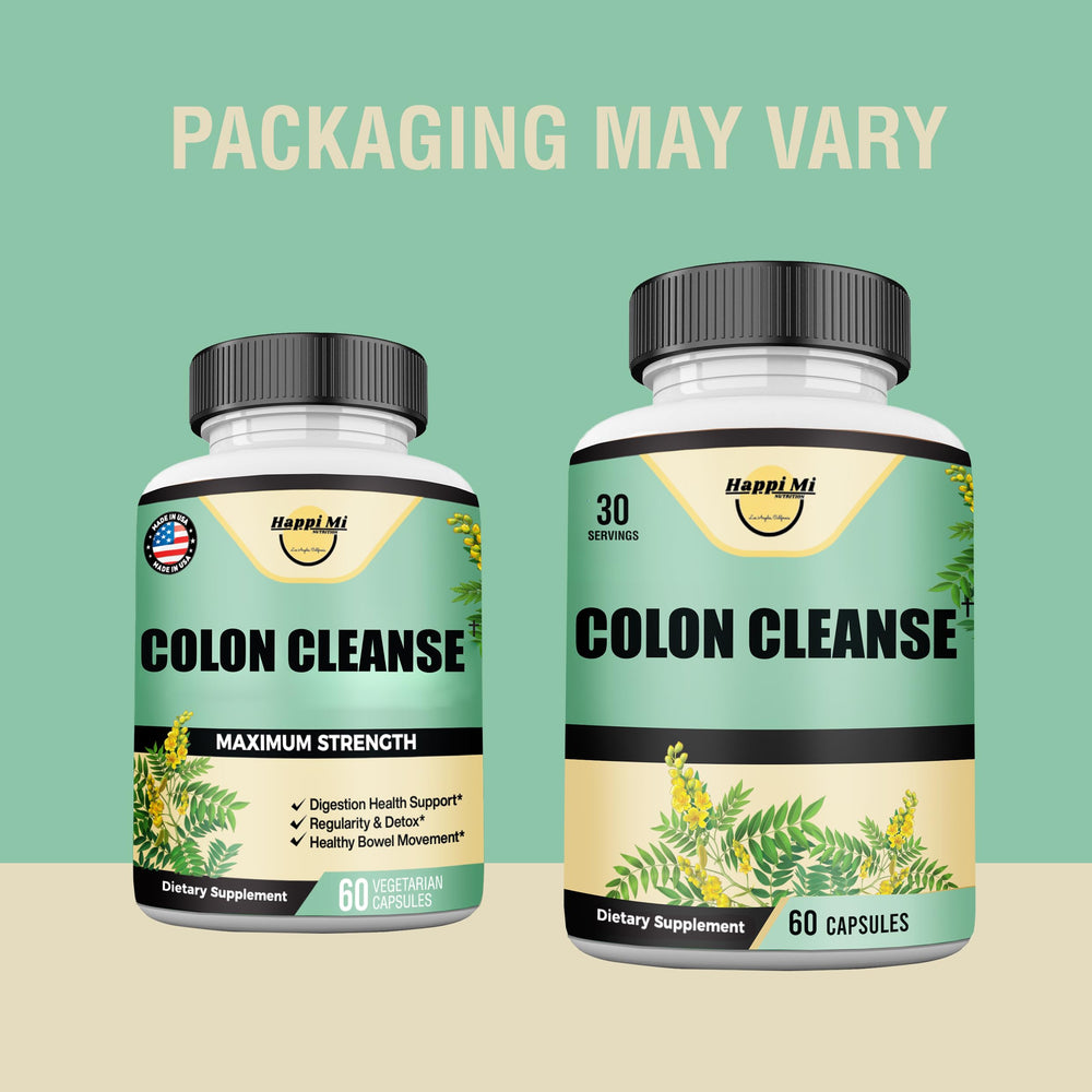 Colon Cleanse ingredients list for Happi Mi Nutrition