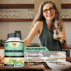 Happi Mi Nutrition Colon Cleanse label